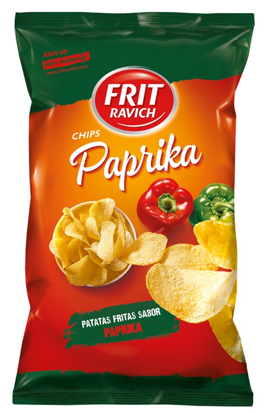 Chips Frit Ravich 125gr Paprika