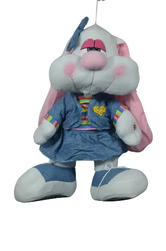 [010] Peluche de conejo azul