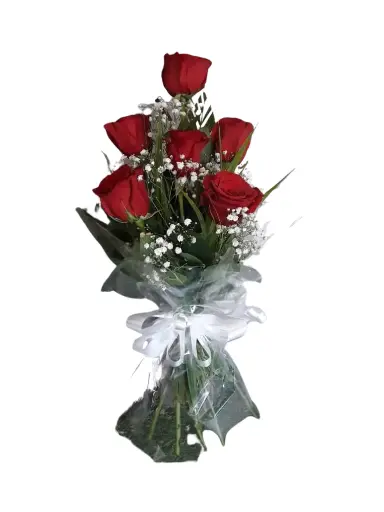 [010] Ramo de 6 rosas 