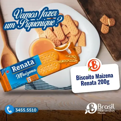 [002] Caja de Galleta Renata de Maicena 